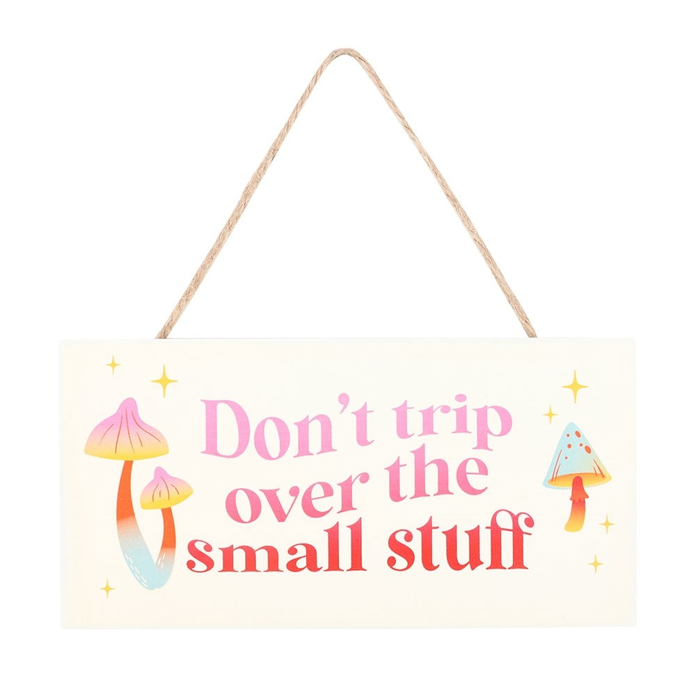 Something Different - Don't Trip Over The Small Stuff Decoratief bord - Multicolours